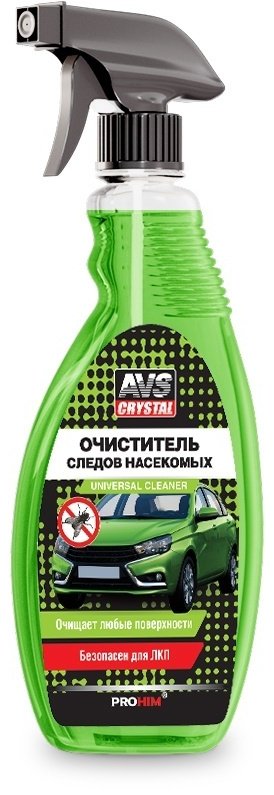 AVS A07485S очиститель следов насекомых 0.5 л