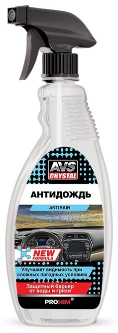 Жидкость для стеклоомывателя AVS A78384S Антидождь AVS New Formula 0С 0.5 л
