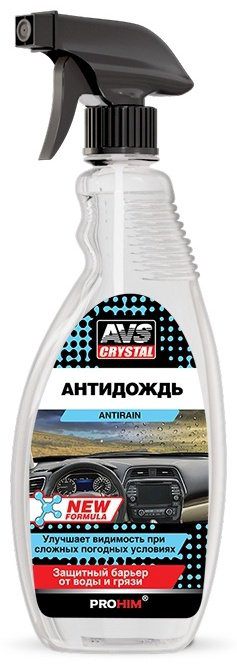 Жидкость для стеклоомывателя AVS A78384S Антидождь AVS New Formula 0С 0.5 л