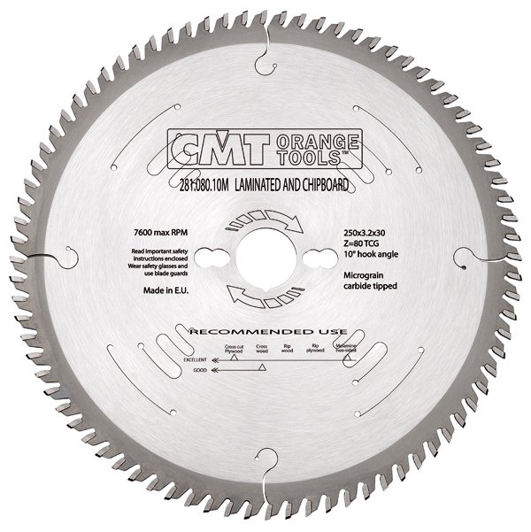 Диск пильный CMT 160х2,2/1,6х20 Z=56 TCG -3°NEG CMT 281.161.56H