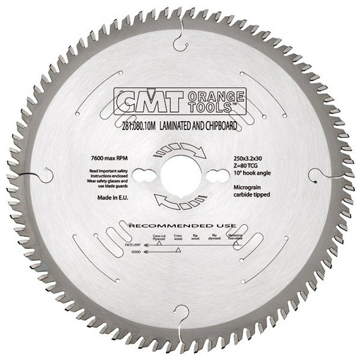 Диск пильный CMT 160х2,2/1,6х20 Z=56 TCG -3°NEG CMT 281.161.56H