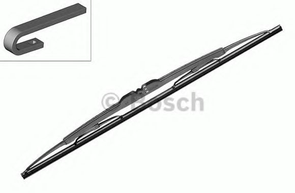 Щетка каркасная Bosch 3 397 004 757 400 мм, 1 шт купить,NaN
