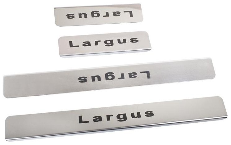 Накладка Dollex NPK101 для Lada Largus 2013 серебристый, серый купить,NaN