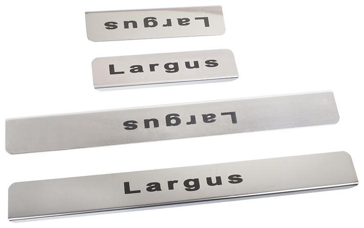 Накладка Dollex NPK101 для Lada Largus 2013 серебристый, серый купить,NaN