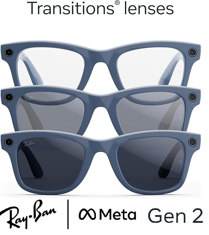Смарт-очки Ray-Ban Meta Wayfarer (Gen 2) синий купить,332999