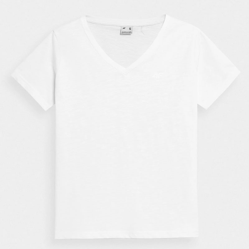 Футболка 4F 4FSS23TTSHF582-10S белый M купить,NaN