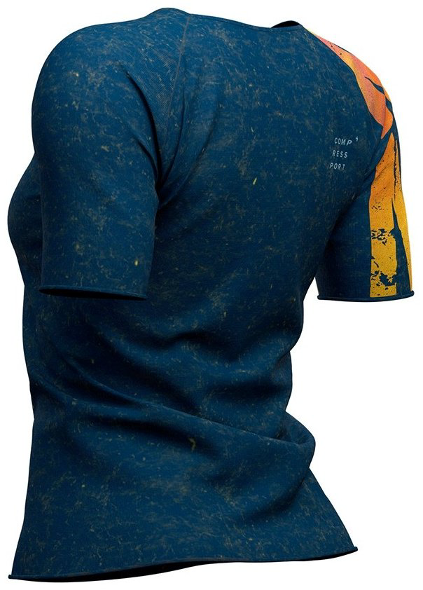 Футболка Compressport синий купить,NaN