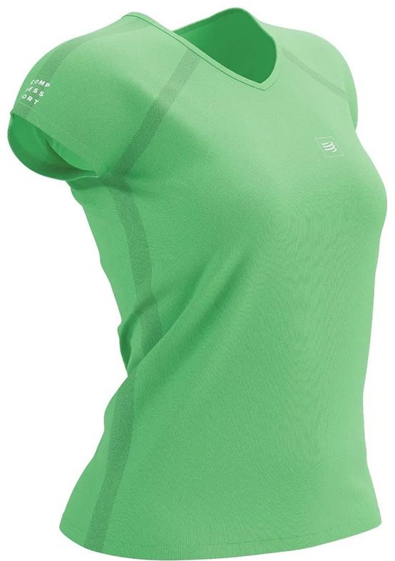 Футболка Compressport зеленый купить,NaN