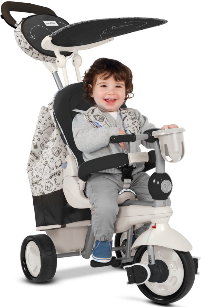 Велосипед Smart Trike 5в1 Dazzle Splash black-white черно-белый купить,NaN