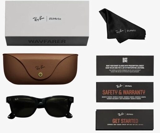Смарт-очки Ray-Ban Meta Wayfarer RW4006 601ST3 черный купить,266000