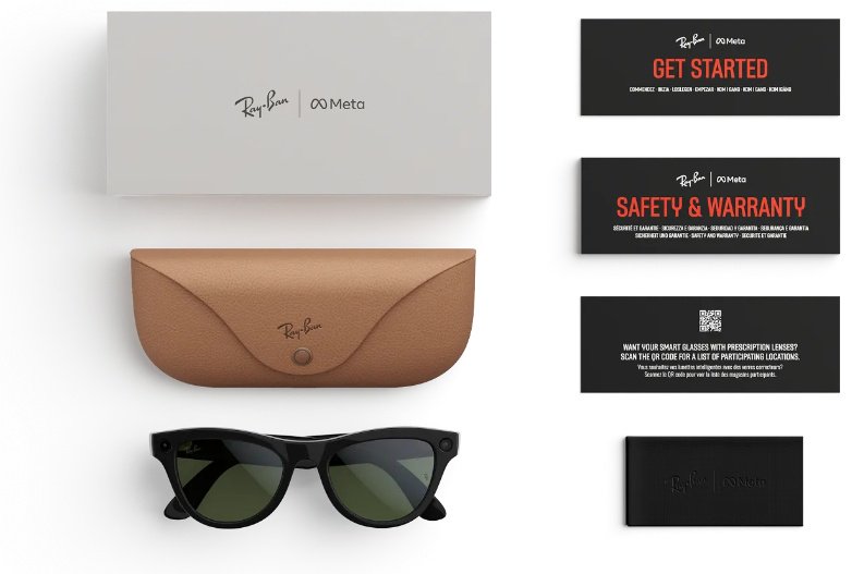 Смарт-очки Ray-Ban Meta Skyler Gen 2 RW4014 черный