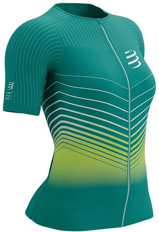 Футболка Compressport AW00136B зеленый L купить,NaN