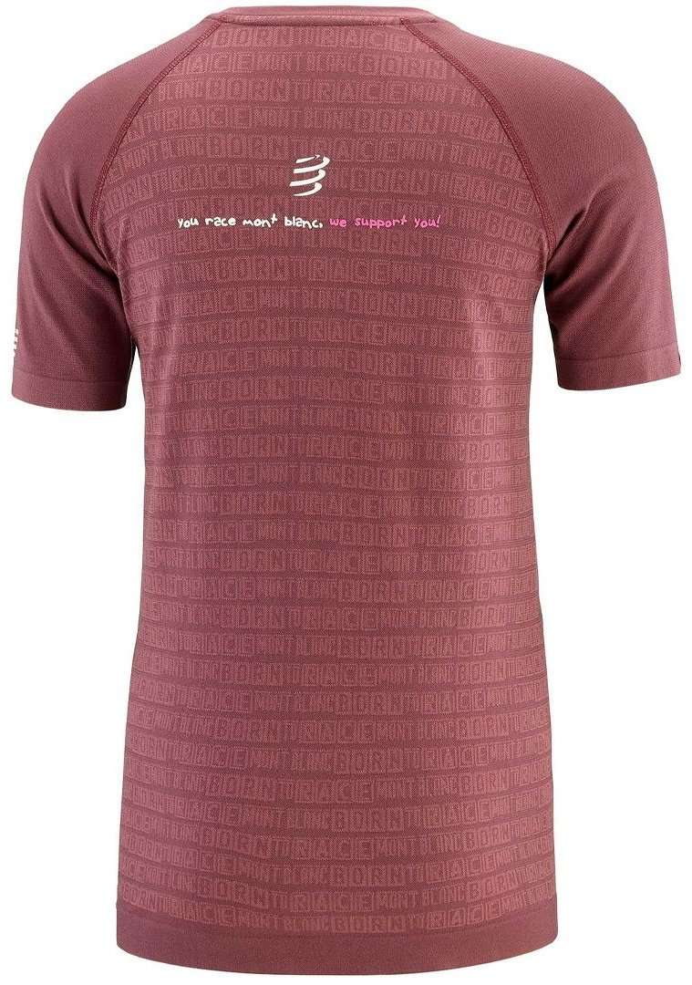 Футболка Compressport бордовый купить,NaN