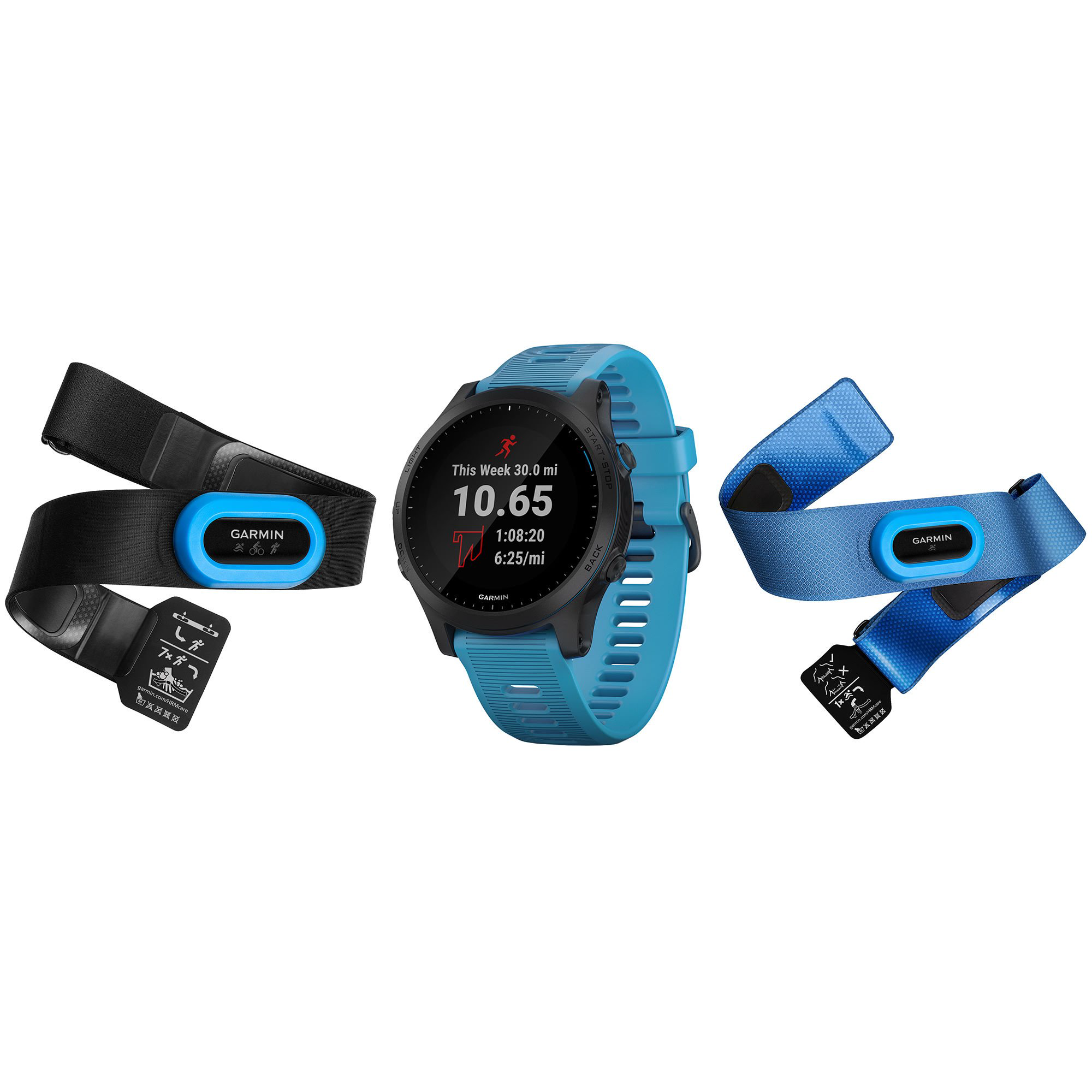 Смарт-часы Garmin Forerunner 945 HRM-Tri Blue купить,NaN
