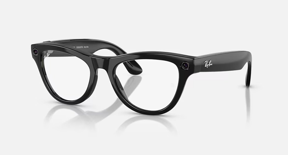 Смарт-очки Ray-Ban Meta SKYLER Amethyst Transitions черный