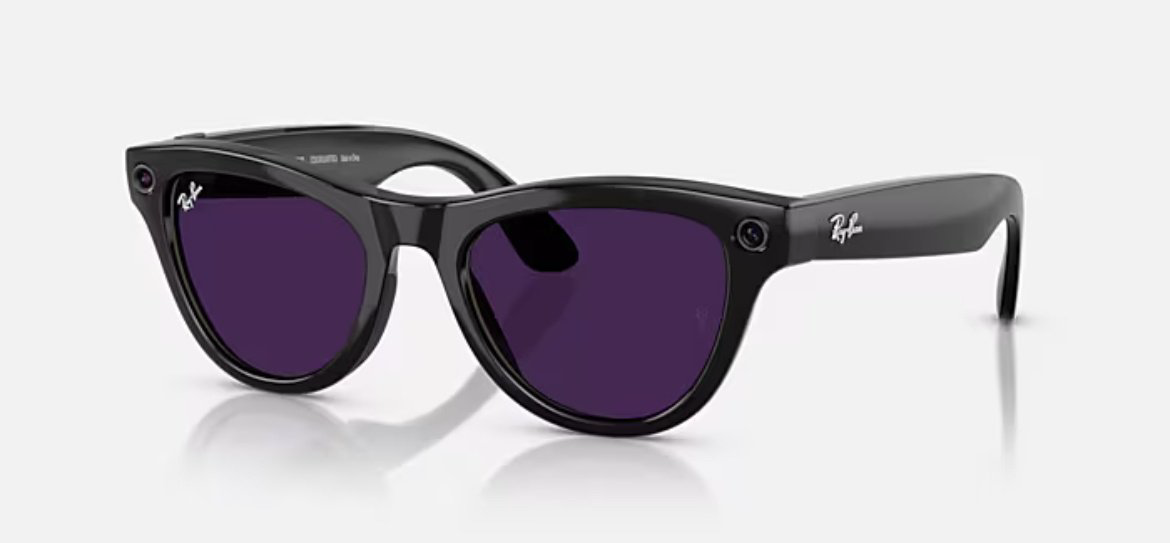 Смарт-очки Ray-Ban Meta SKYLER Amethyst Transitions черный купить,239688