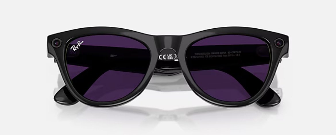 Смарт-очки Ray-Ban Meta SKYLER Amethyst Transitions черный