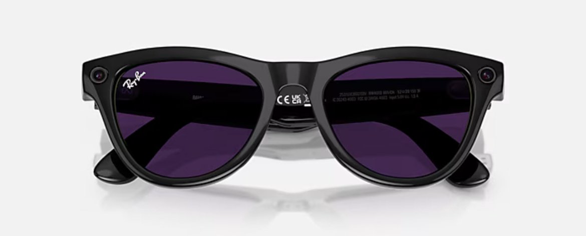 Смарт-очки Ray-Ban Meta SKYLER Amethyst Transitions черный купить,239688
