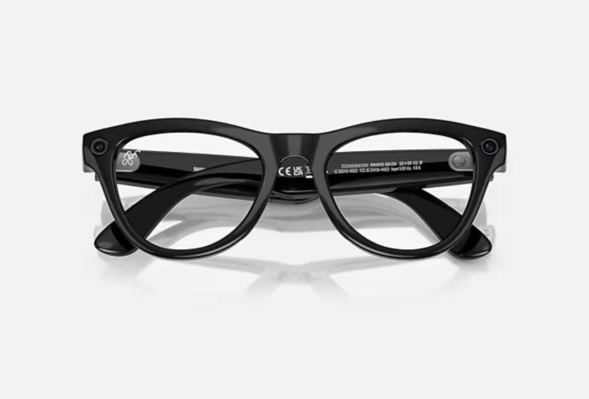 Смарт-очки Ray-Ban Meta SKYLER Amethyst Transitions черный