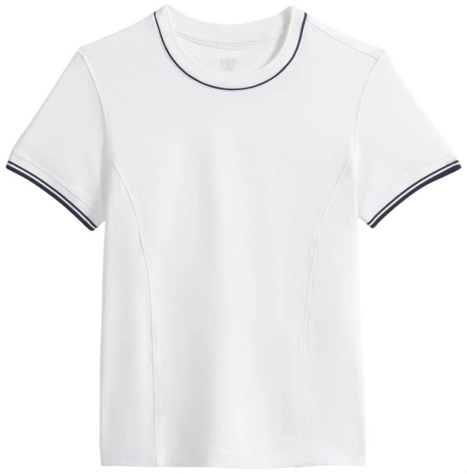 Футболка Wilson однотонный белый купить,27900