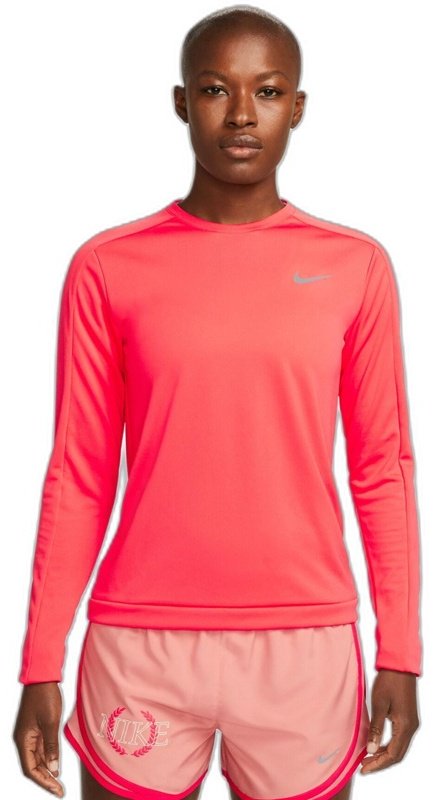 Лонгслив Nike однотонный розовый купить,NaN