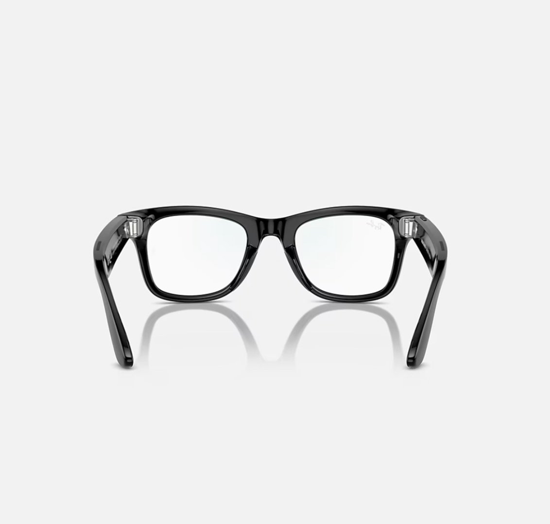 Смарт-очки Ray-Ban Meta WAYFARER CLEAR черный