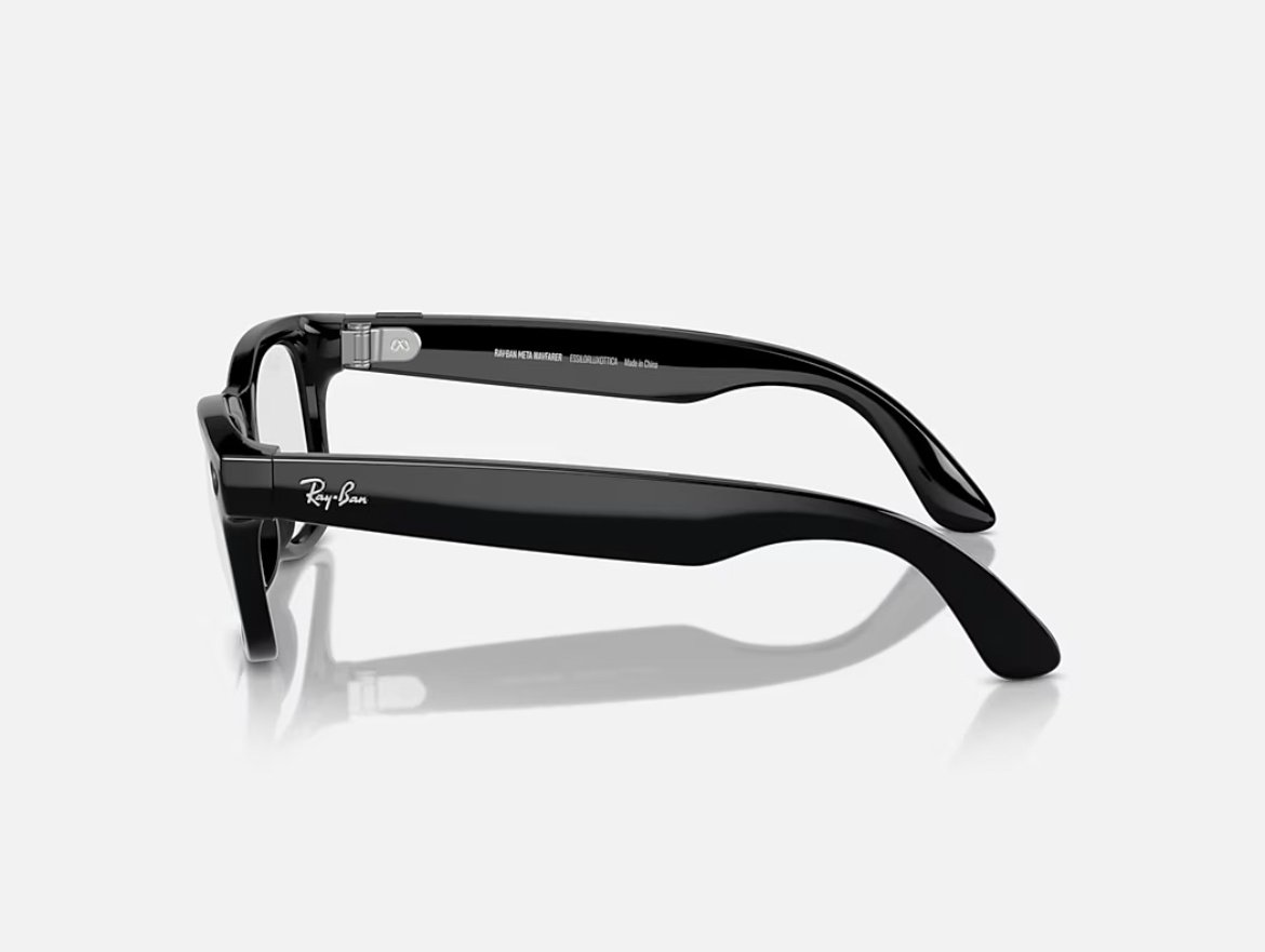 Смарт-очки Ray-Ban Meta WAYFARER CLEAR черный купить,735990