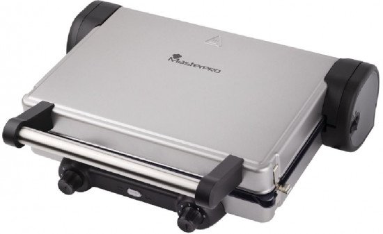 Гриль Masterpro Foodies MP BGEU-3869 серебристый