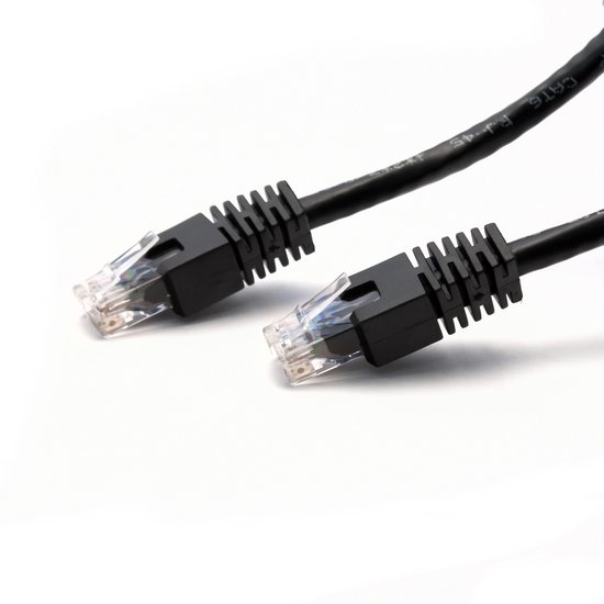 Патч Корд Ship S6025BK2000-P Cat.6 20м черный