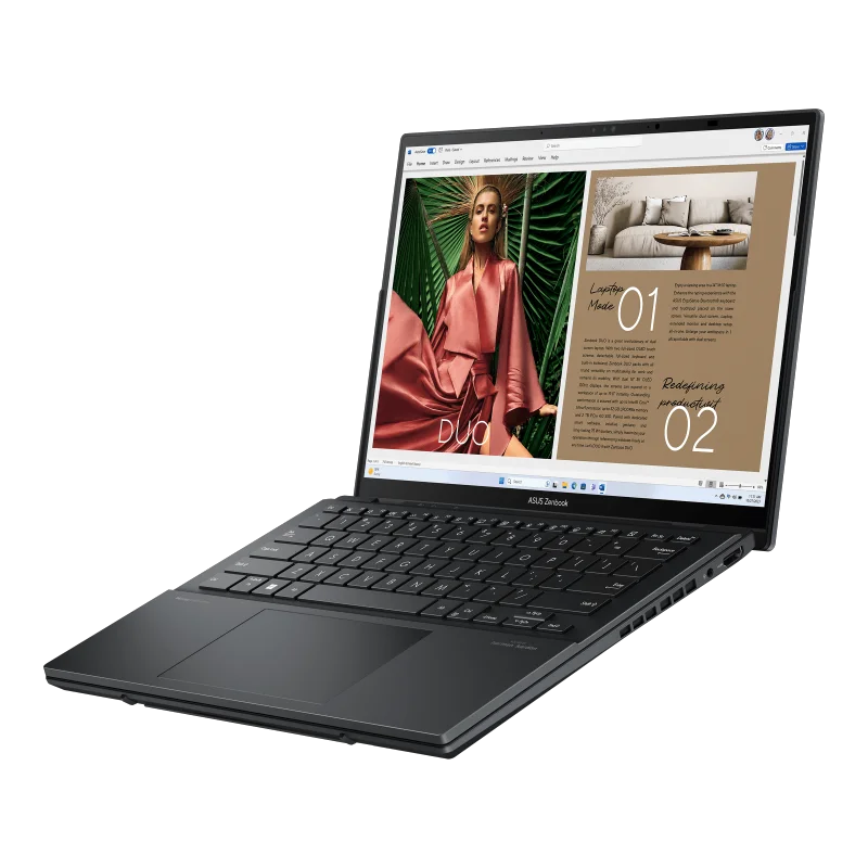 Ноутбук Asus Zenbook Duo Oled UX8406MA-QL316W 90NB12U1-M00FW0 14" Inkwell Gray купить,NaN