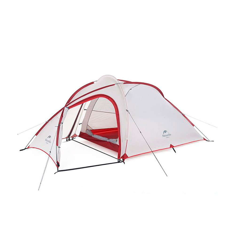Палатка Naturehike Hiby NH19ZP005 бело-красная купить,NaN