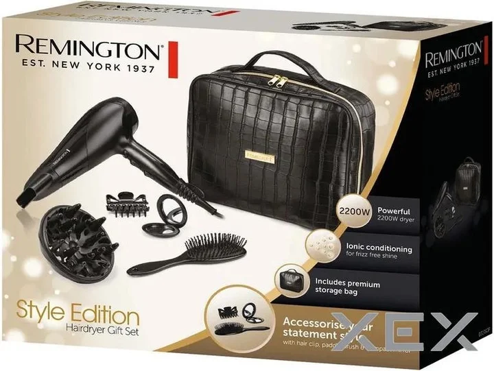 Фен Remington D3195GP черный  купить,0