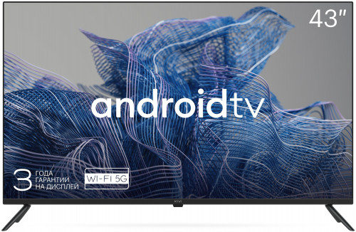 Телевизор Kivi 43U740NB 4K UHD 43" черный
