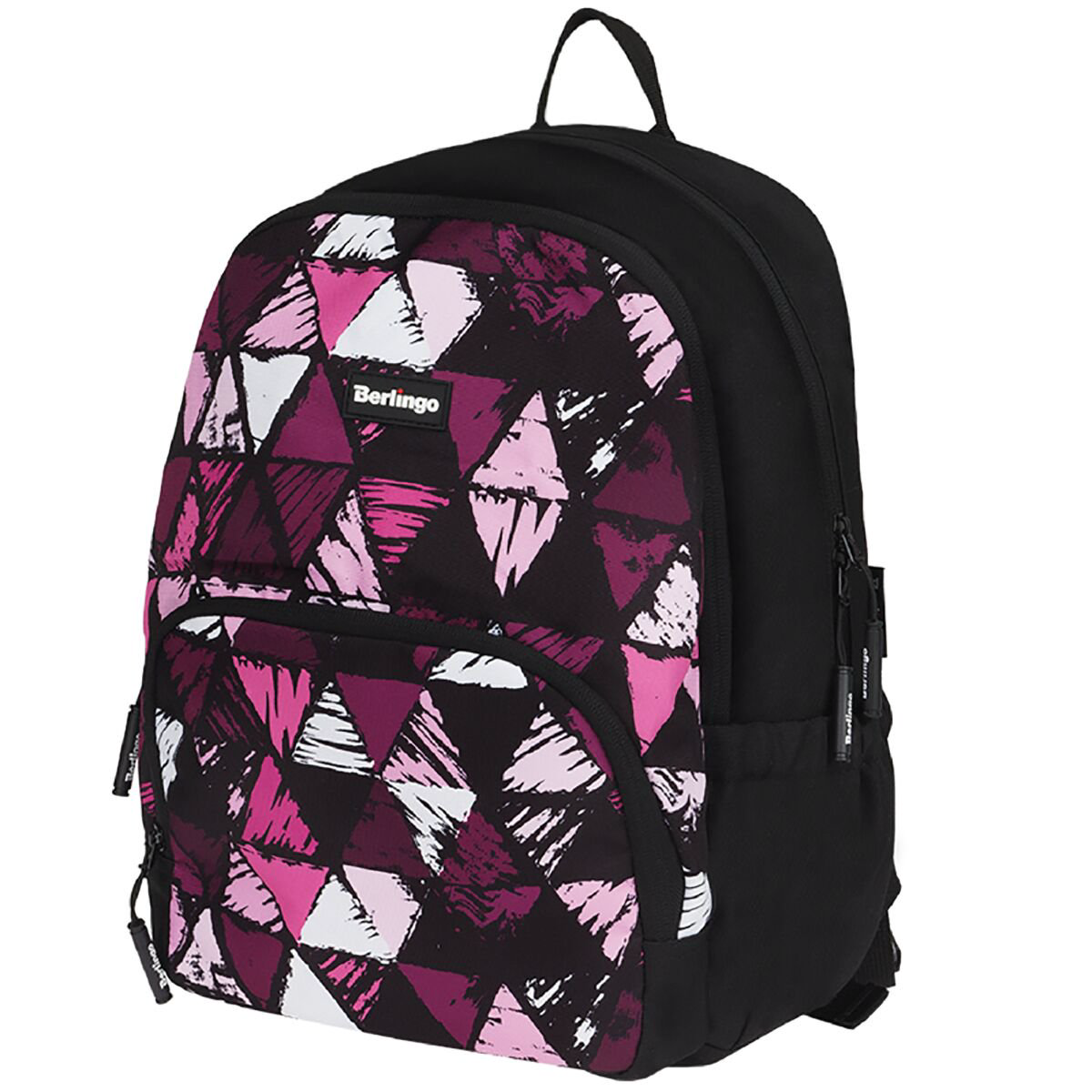 Рюкзак Berlingo Light Black triangles купить,NaN