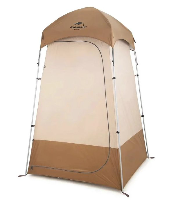 Палатка Naturehike Shower changing tent NH21ZP005 коричневая купить,NaN