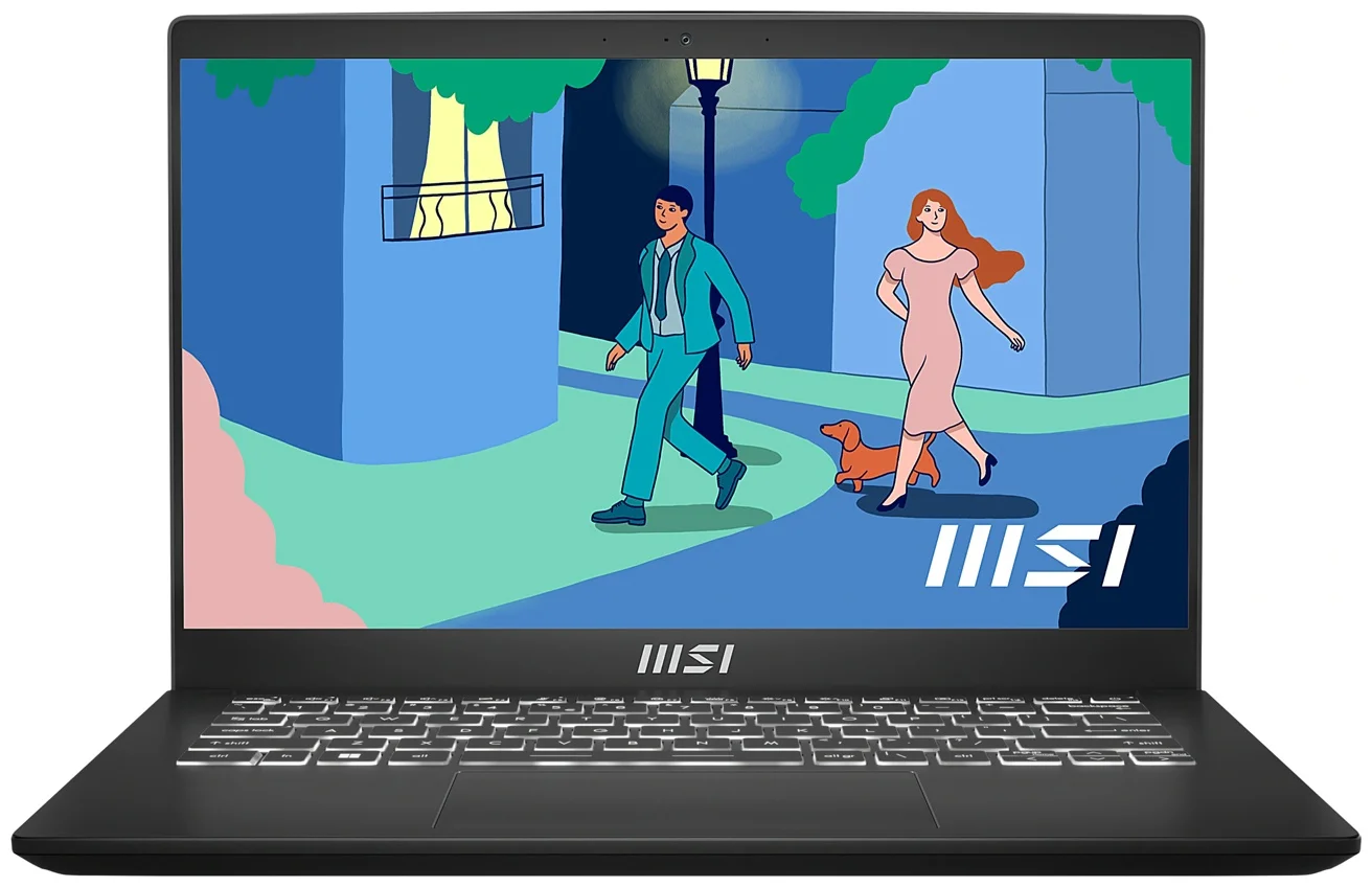 Ноутбук MSI Modern 14 C12MO-883XKZ C12MO-883XKZ-BB31215U8GXXDXX 14 " Black