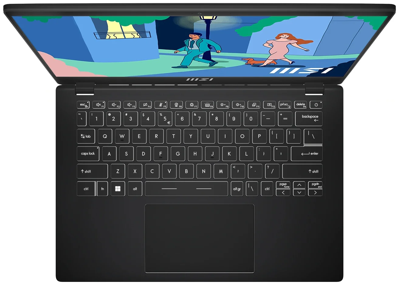 Ноутбук MSI Modern 14 C12MO-883XKZ C12MO-883XKZ-BB31215U8GXXDXX 14 " Black
