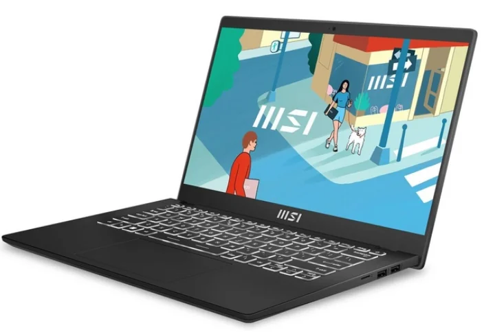 Ноутбук MSI Modern 14 C12MO-883XKZ C12MO-883XKZ-BB31215U8GXXDXX 14 " Black