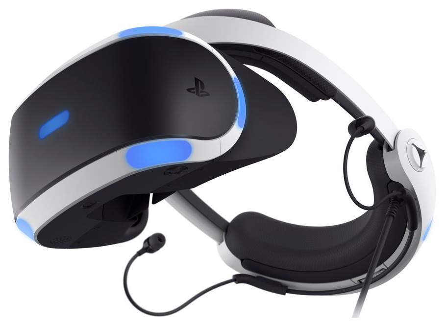 Шлем виртуальной реальности Sony PlayStation VR CUH-ZVR1 черно-белый купить,NaN