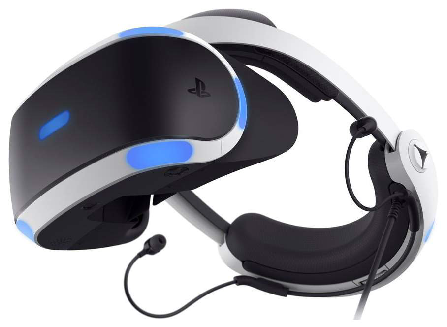 Шлем виртуальной реальности Sony PlayStation VR CUH-ZVR1 черно-белый купить,NaN