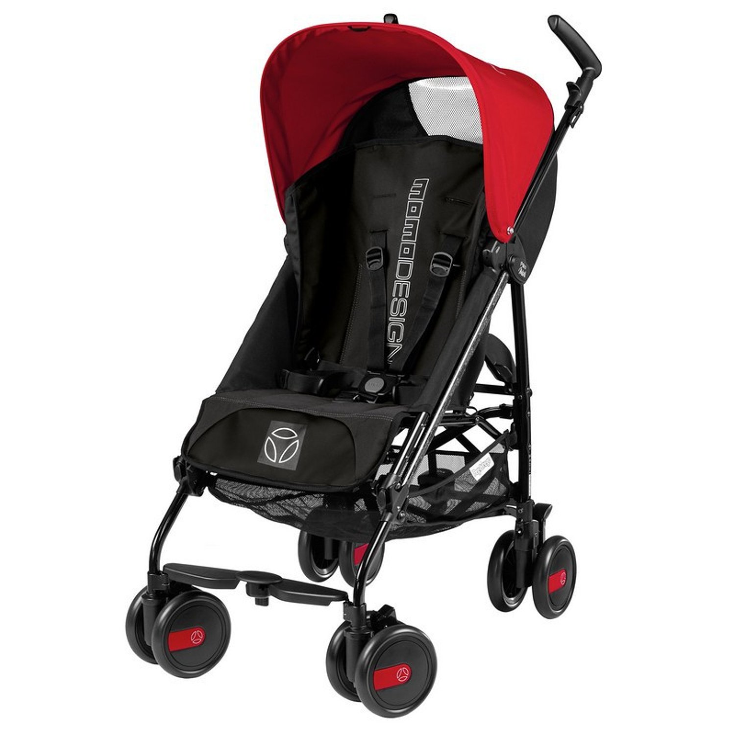 Kоляска-трость Peg Perego Pliko Mini Momo Design Rosso купить,NaN