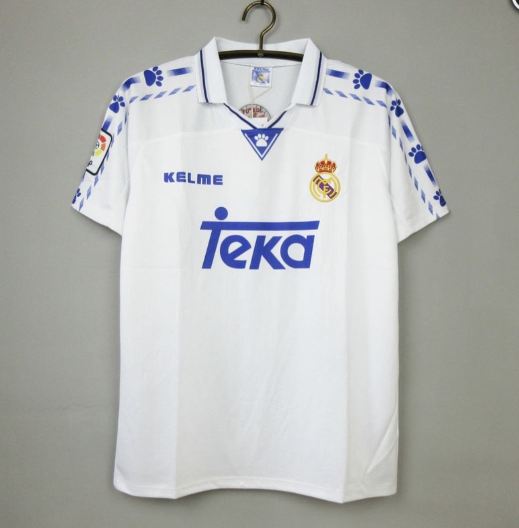 Футболка Kelme Real Madrid 1996–1997 белая XXL (50/52)
