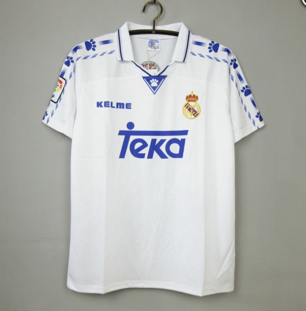 Футболка Kelme Real Madrid 1996–1997 белая XXL (50/52)