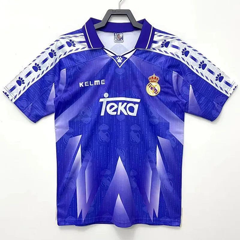 Футболка Kelme Real Madrid 1996–1997 фиолетовая XXL (50/52) купить,NaN