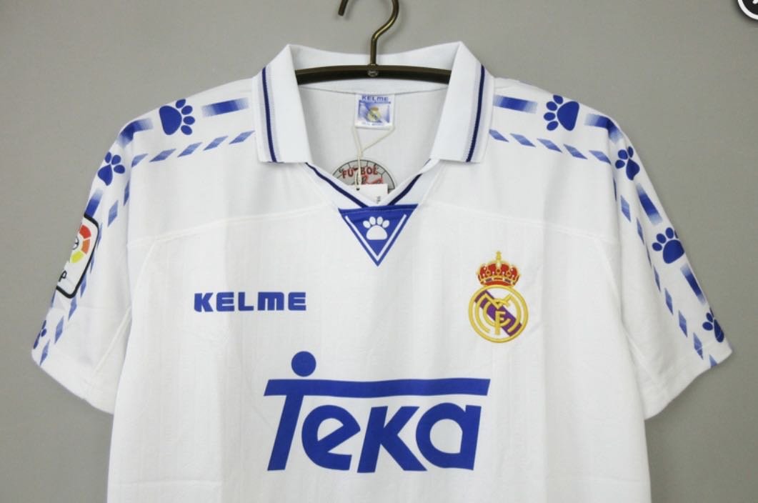 Футболка Kelme Real Madrid 1996–1997 белая XXL (50/52)