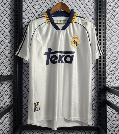 Футболка Football Real Madrid 1998-1999 белая XXL (50/52)