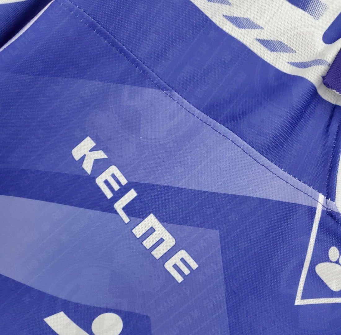 Футболка Kelme Real Madrid 1996–1997 фиолетовая XXL (50/52) купить,NaN