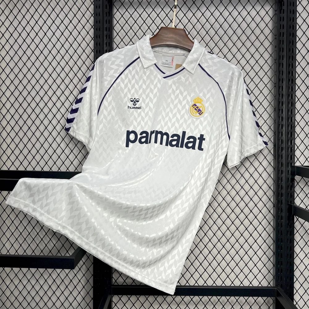 Футболка Hummel Real Madrid 1986–1987 белая 50/52 (XXL)
