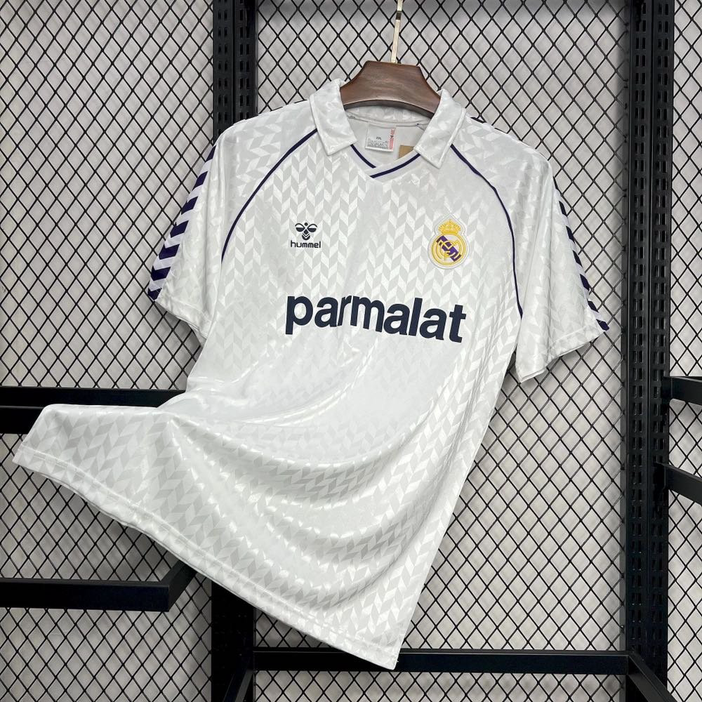 Футболка Hummel Real Madrid 1986–1987 белая 50/52 (XXL)