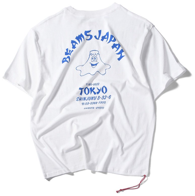 Футболка Beams Japan Tokyo белая M (44/46)